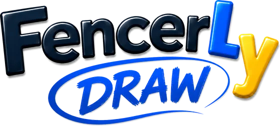 Fencerly Draw logo